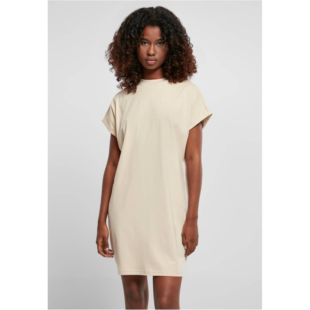 Urban Classics - Rainbow Tee Korte jurk - Groen